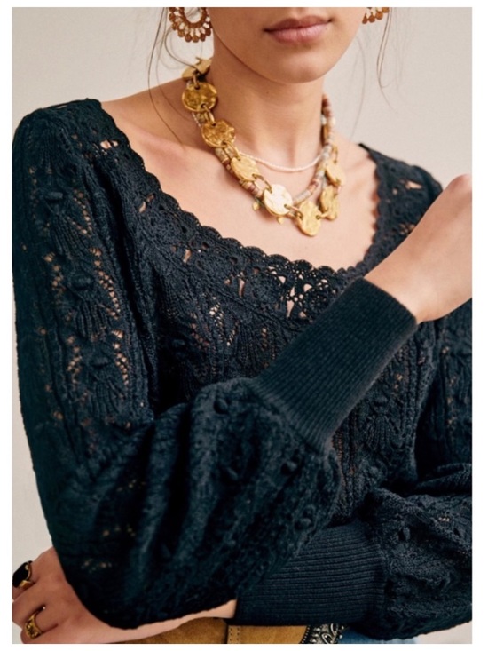 Sezane Sweaters - Sezane Artie Jumper Noir